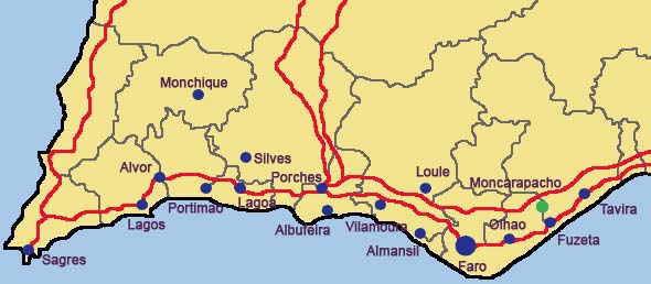 Where to find Moncarapacho